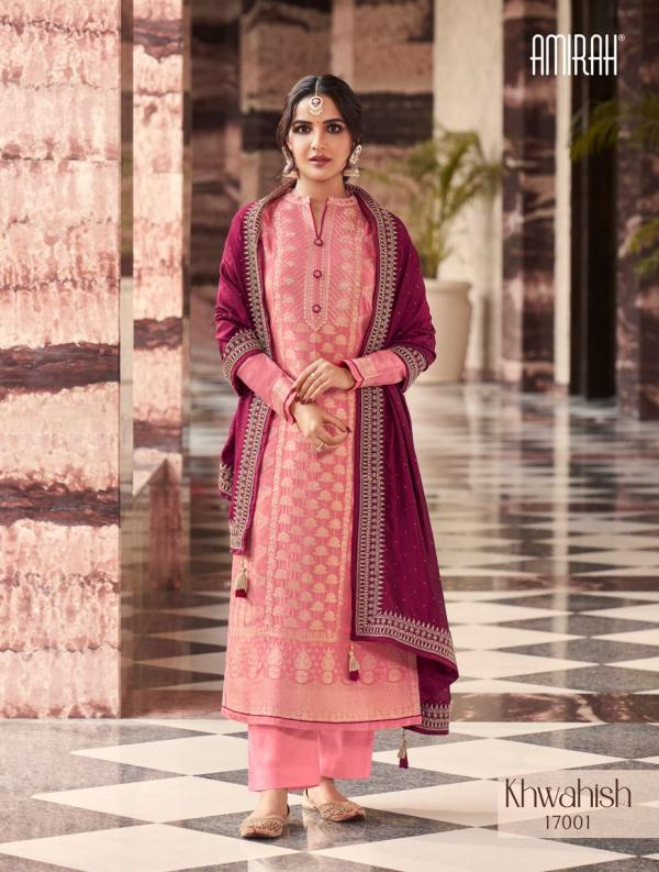 Amirah Khwahish 2 Dola Silk Embroidery Salwar Kameez